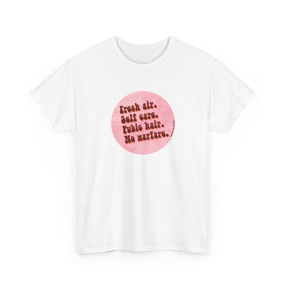 Fresh Air Self Care classic cotton t shirt