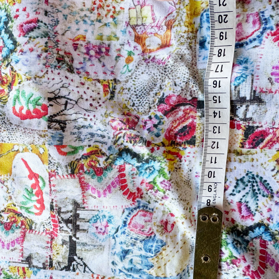 Collage fabric