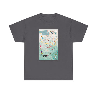 Glenbrook map classic cotton t shirt