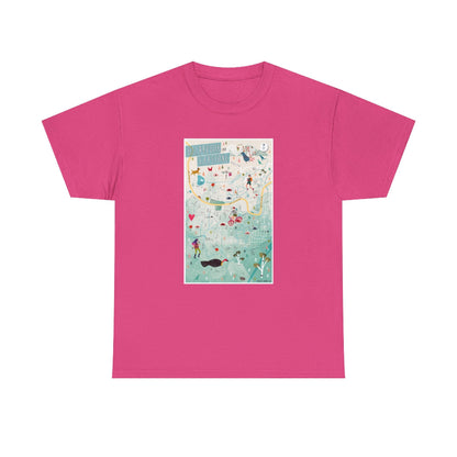 Glenbrook map classic cotton t shirt