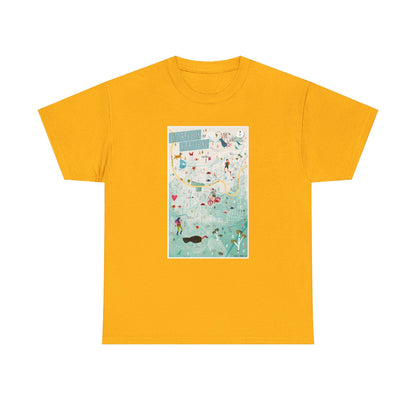 Glenbrook map classic cotton t shirt