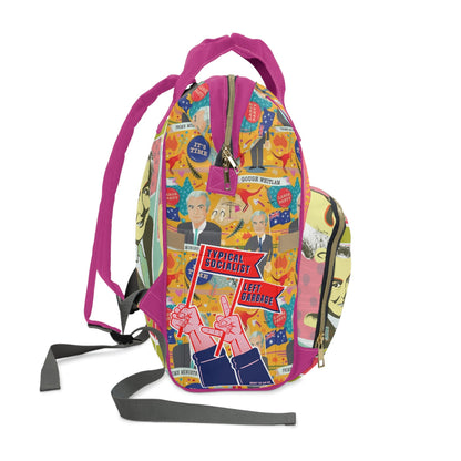 Gough Whitlam typical leftie backpack