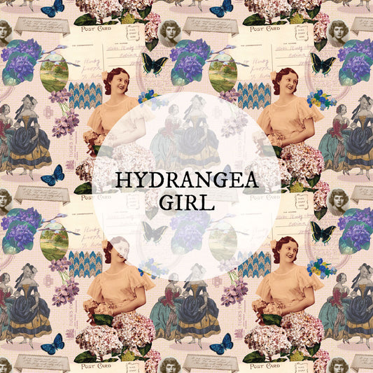 Fabric : Hydrangea girl