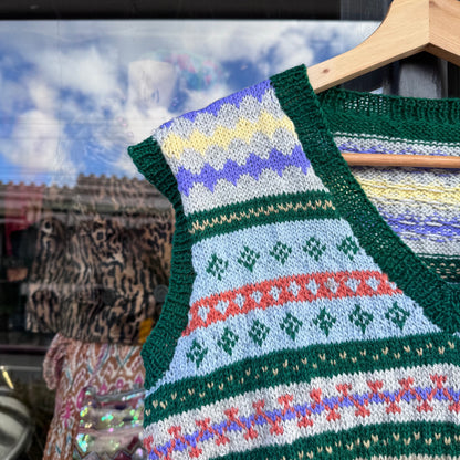 Handmade wool vest