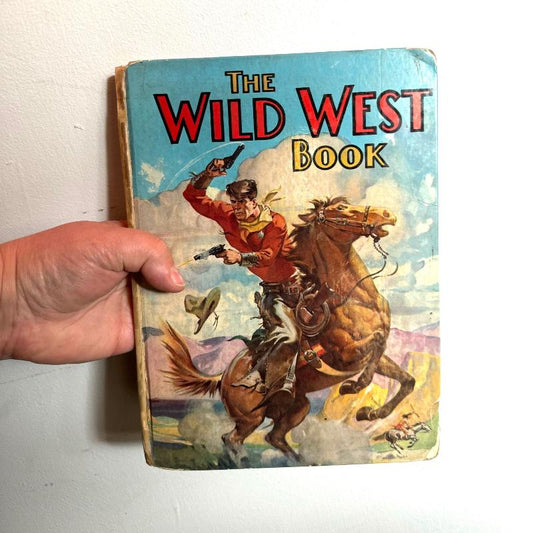 The Wild West vintage kids book