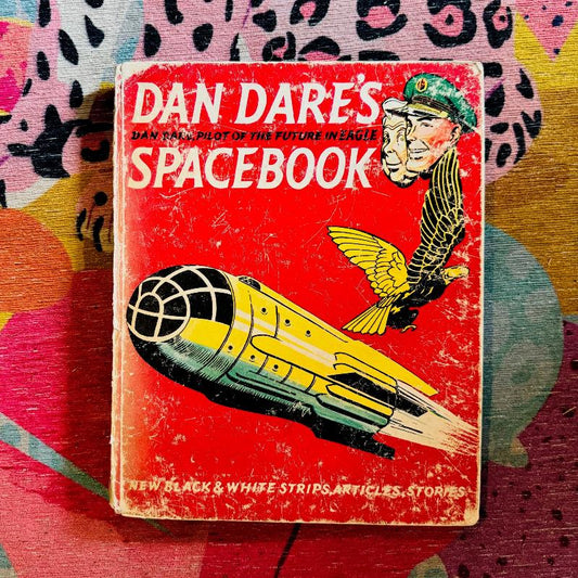 Dan Dare's spacebook vintage