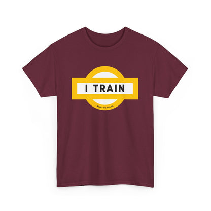 I TRAIN classic cotton t shirt