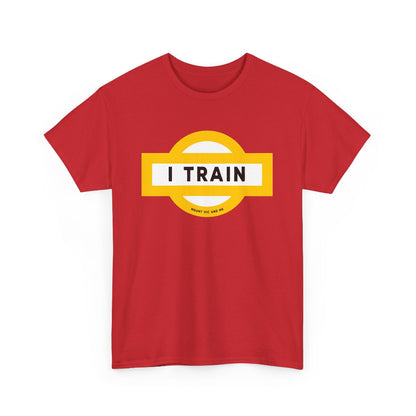 I TRAIN classic cotton t shirt