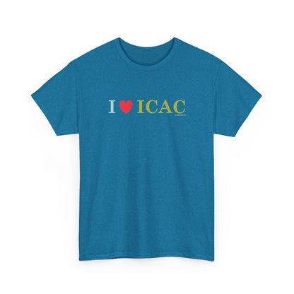 I love ICAC classic cotton t shirt