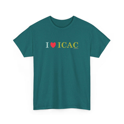 I love ICAC classic cotton t shirt