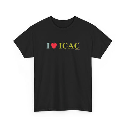 I love ICAC classic cotton t shirt