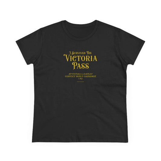 I survived The Victoria Pass semi-fit t shirt