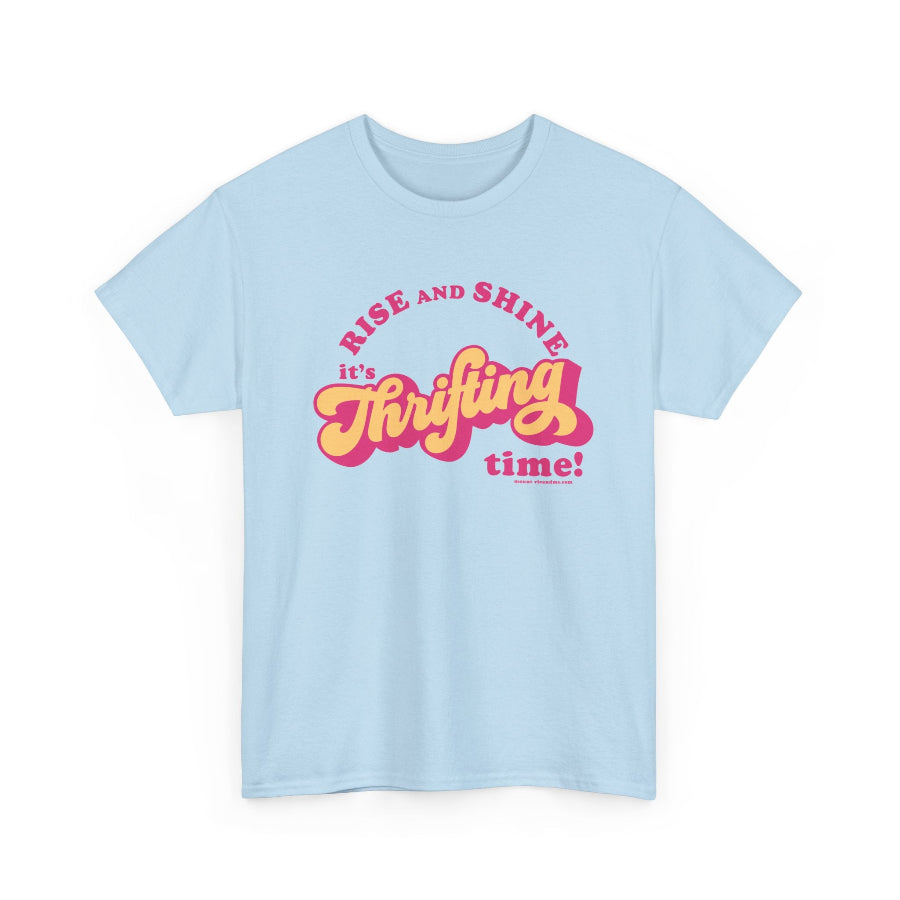 It's Thrifting Time classic cotton t shirt