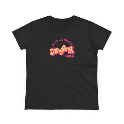 It's Thrifting Time semi-fit t shirt