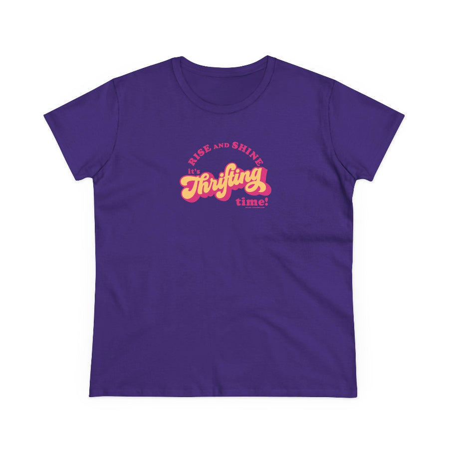 It's Thrifting Time semi-fit t shirt