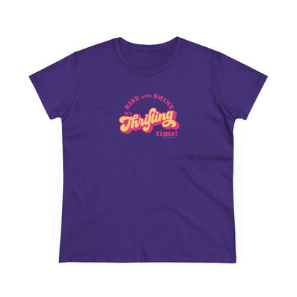 It's Thrifting Time semi-fit t shirt