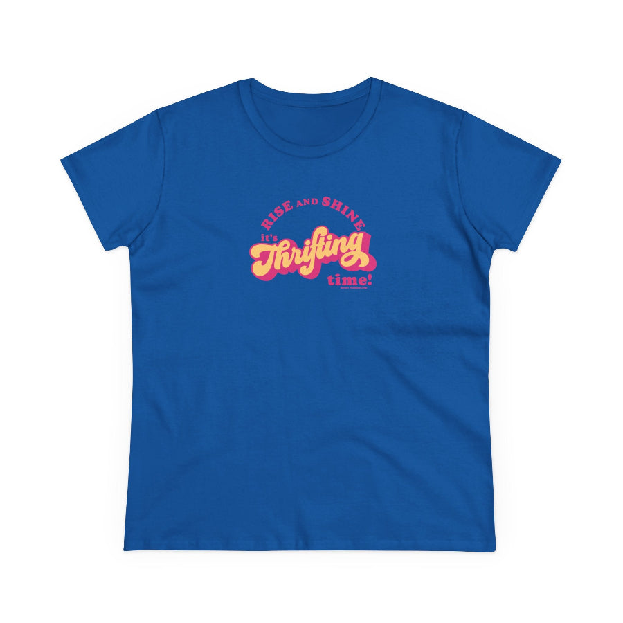 It's Thrifting Time semi-fit t shirt