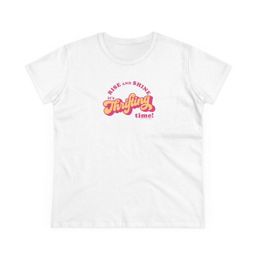 It's Thrifting Time semi-fit t shirt