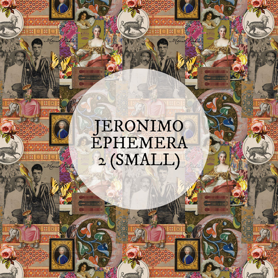 Fabric : Jeronimo Ephemera 2 small