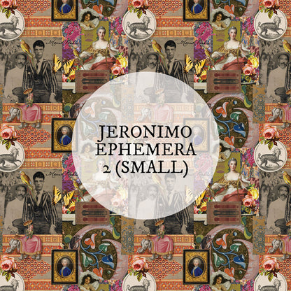 Fabric : Jeronimo Ephemera 2 small