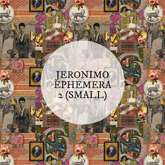 Fabric : Jeronimo Ephemera 2 small