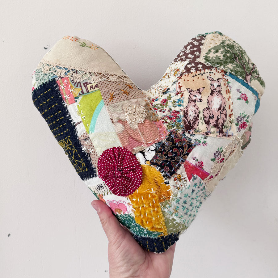 Handmade Heart: Kangaroo Too cushion