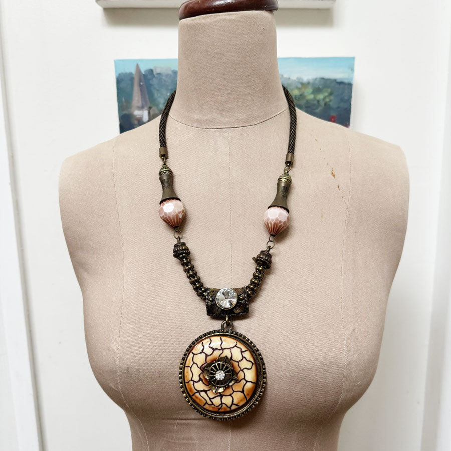 Large chunky OTT necklace