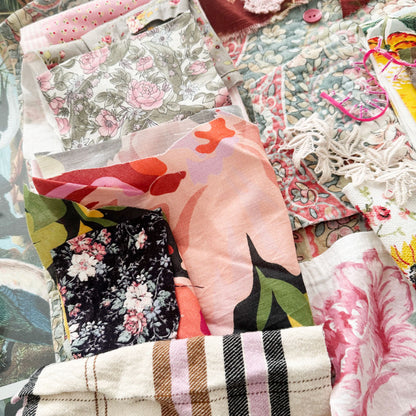 Slow stitch Lily the Pink pack