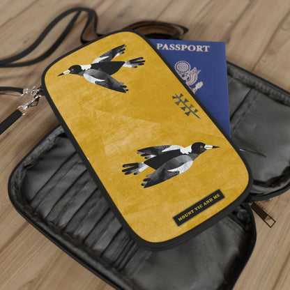 Magpie Talk passport wallet
