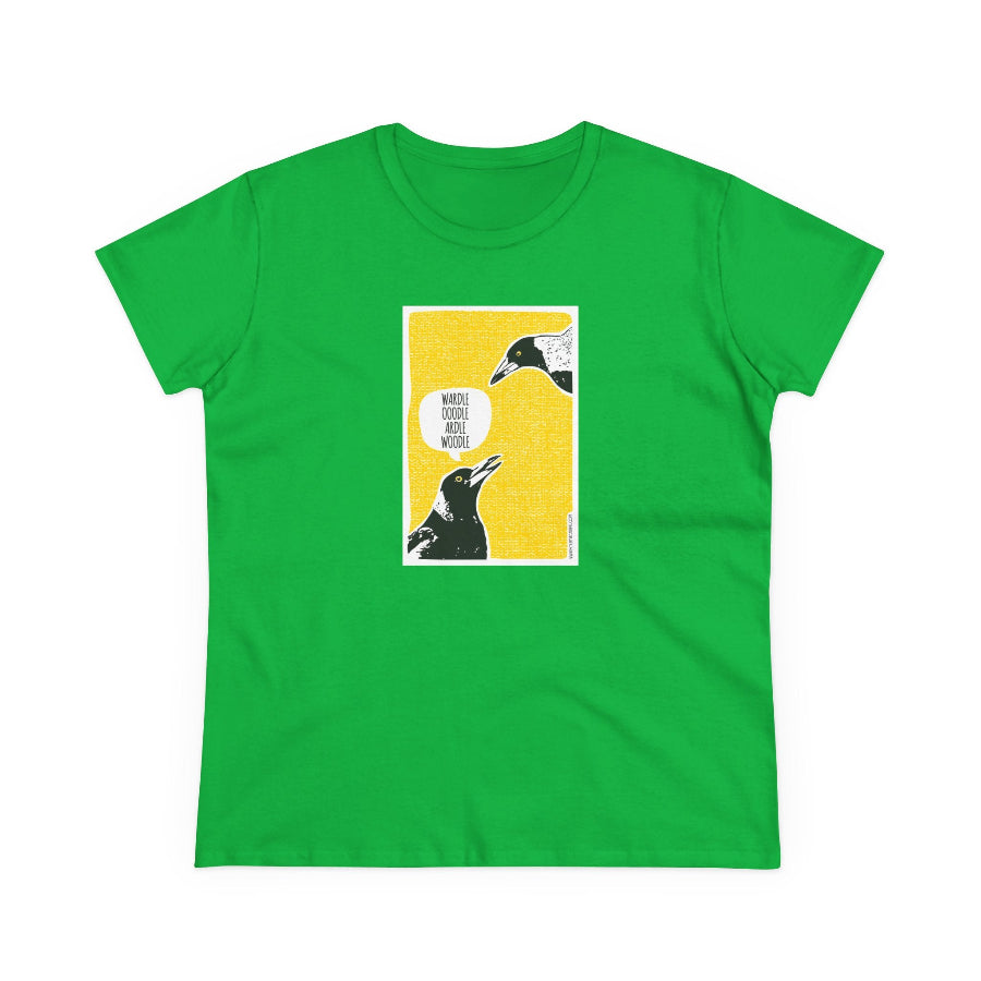 Magpie Talk semi-fit t shirt