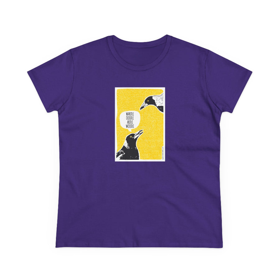 Magpie Talk semi-fit t shirt