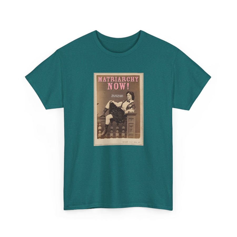 Matriarchy Now classic cotton t shirt