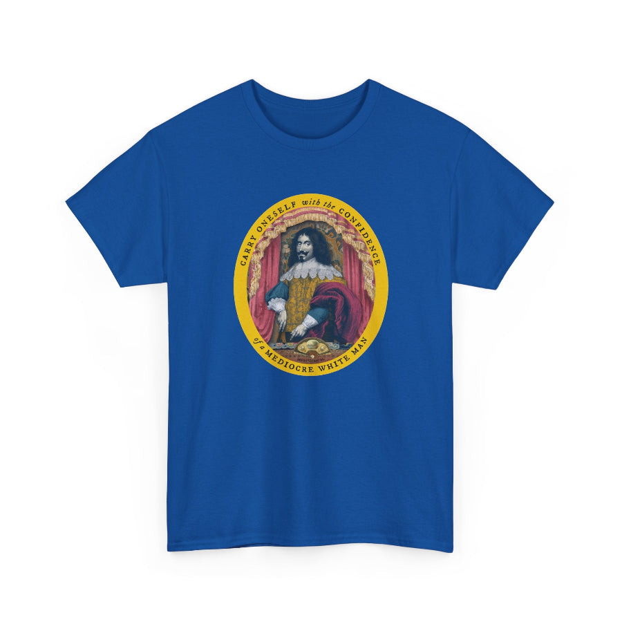 Mediocre white man classic cotton t shirt