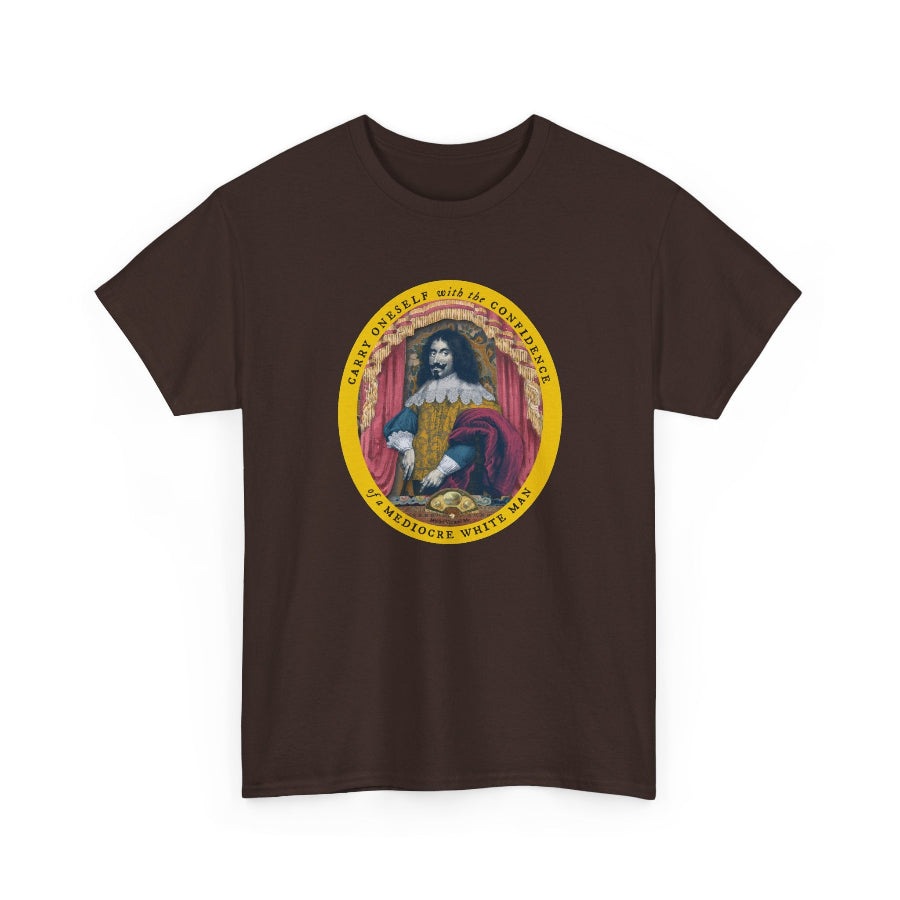 Mediocre white man classic cotton t shirt