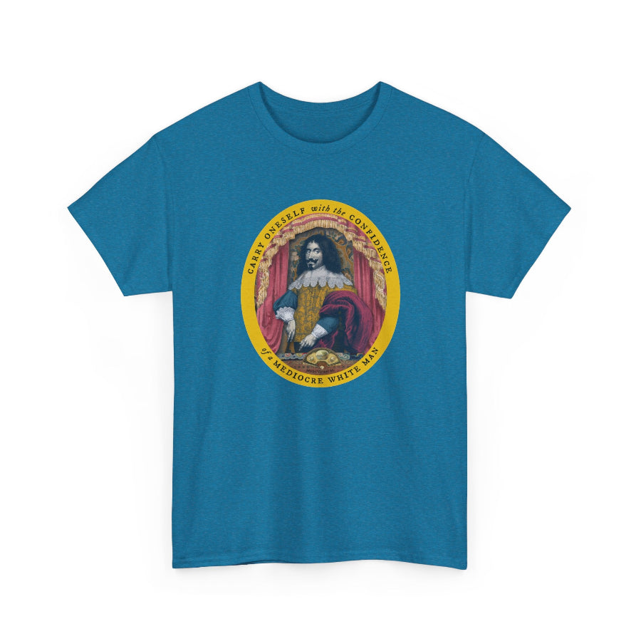Mediocre white man classic cotton t shirt