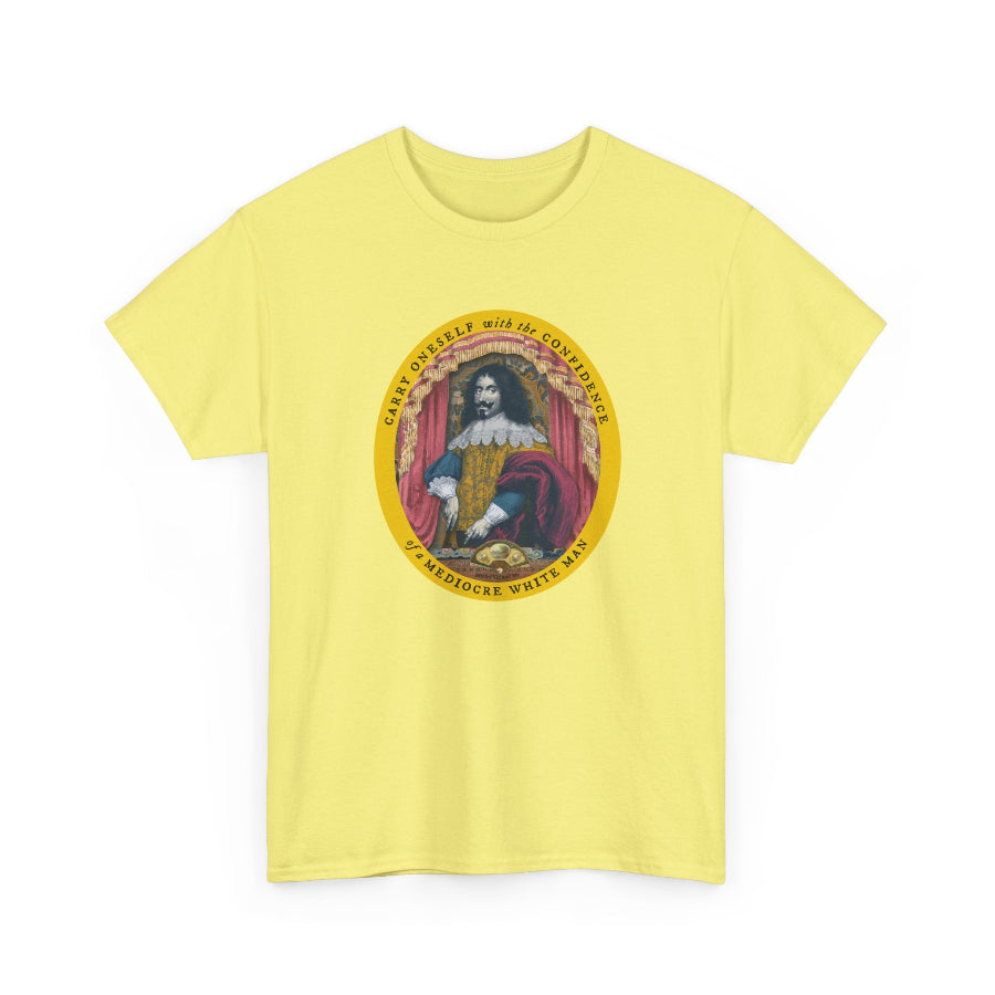 Mediocre white man classic cotton t shirt
