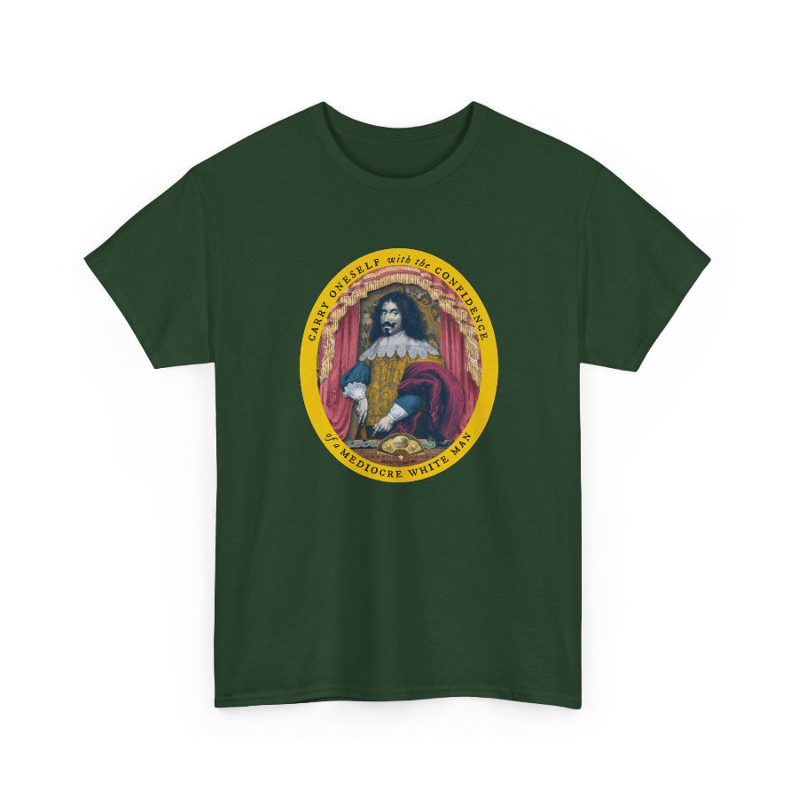 Mediocre white man classic cotton t shirt