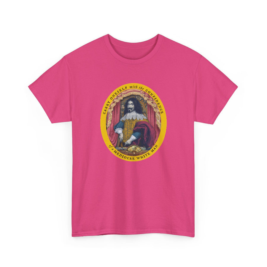 Mediocre white man classic cotton t shirt
