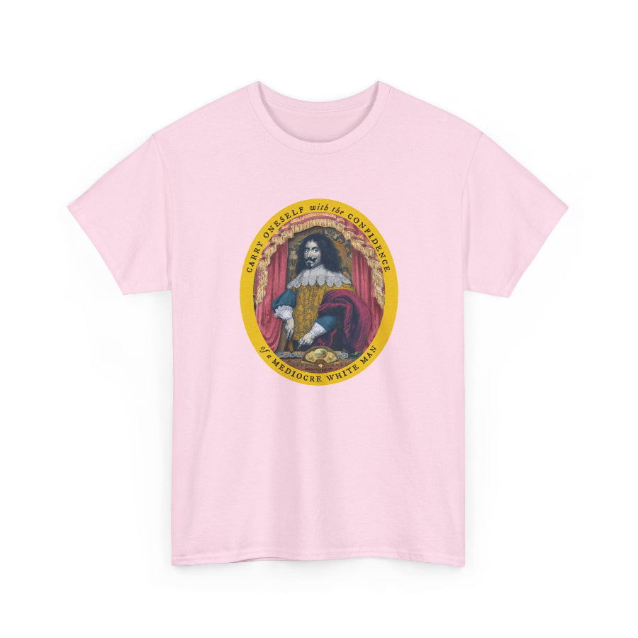 Mediocre white man classic cotton t shirt