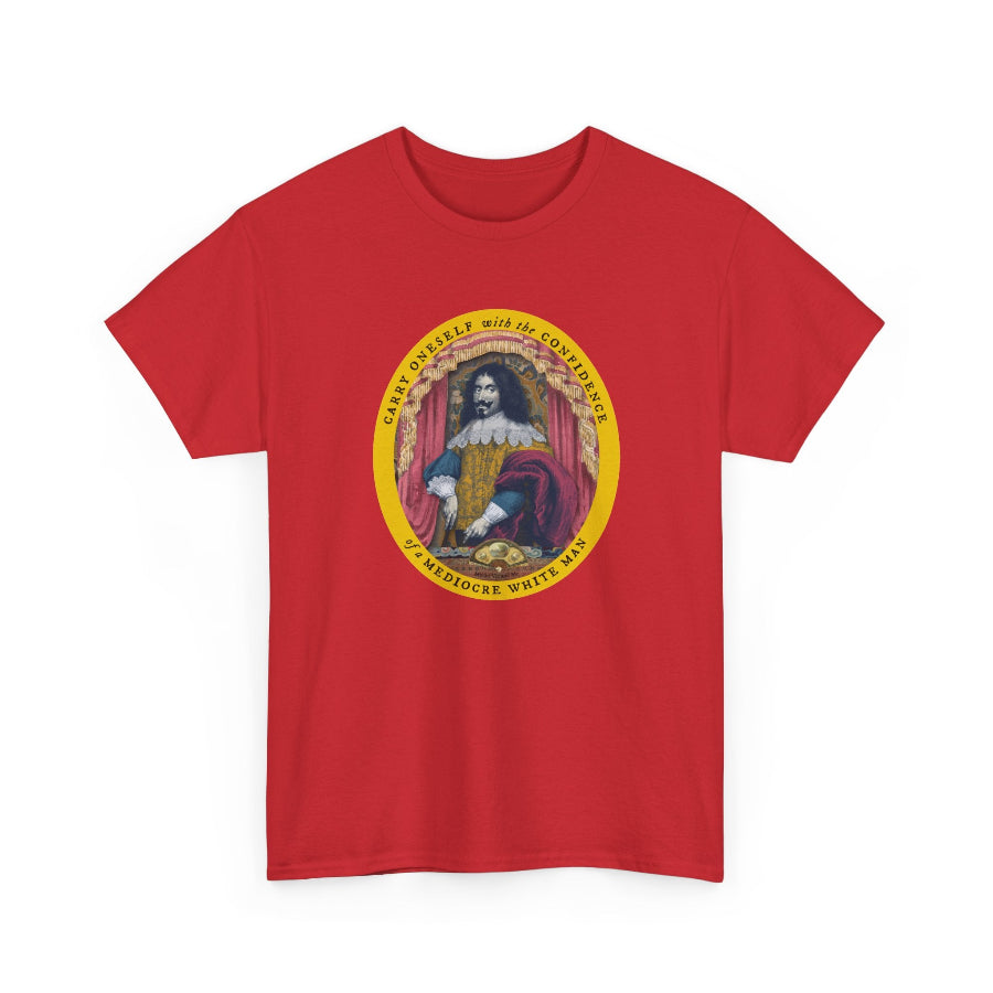 Mediocre white man classic cotton t shirt