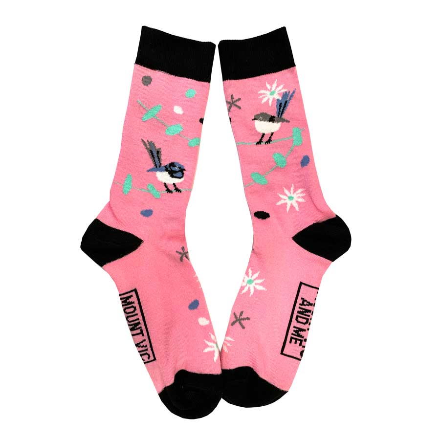 Fairy Wrens socks
