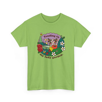 My lady garden classic cotton t shirt