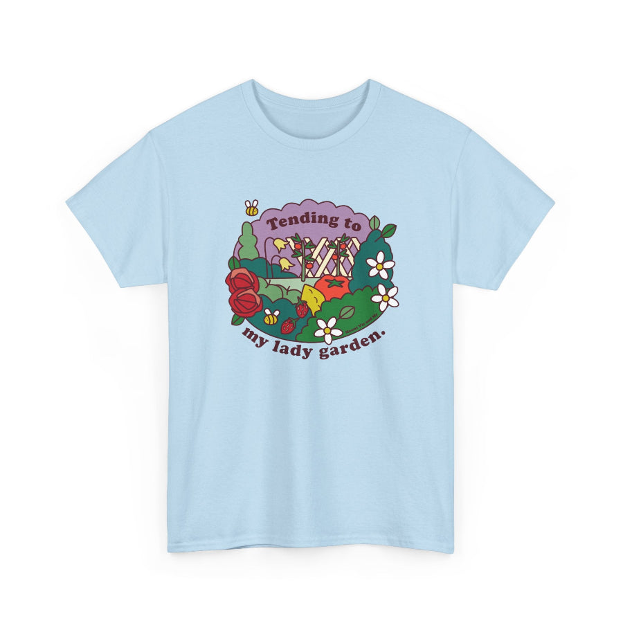 My lady garden classic cotton t shirt