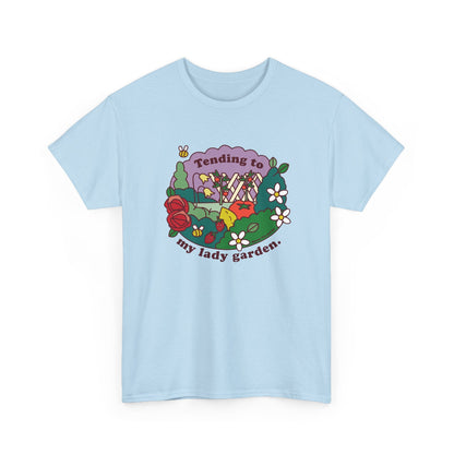 My lady garden classic cotton t shirt