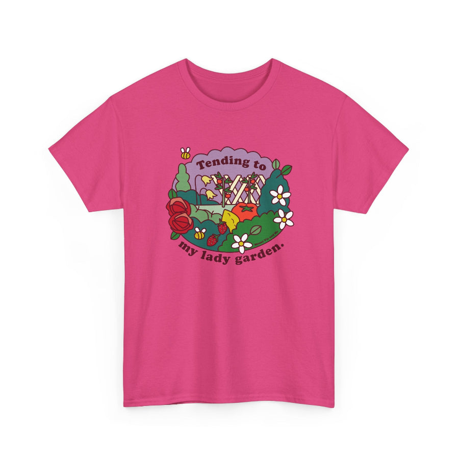 My lady garden classic cotton t shirt