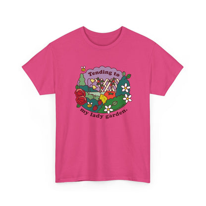My lady garden classic cotton t shirt