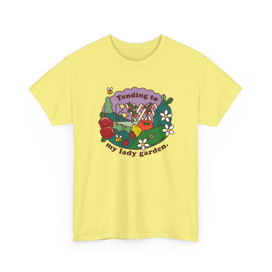 My lady garden classic cotton t shirt