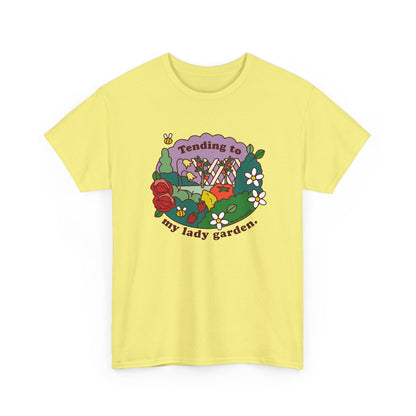 My lady garden classic cotton t shirt
