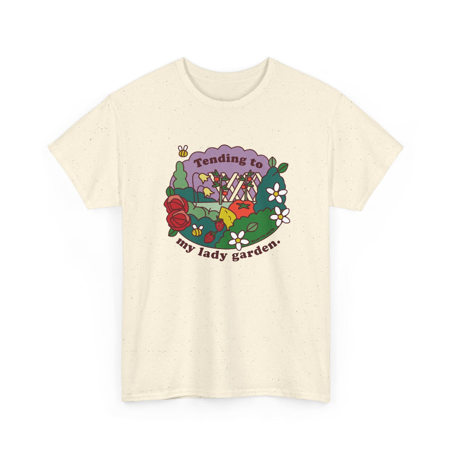 My lady garden classic cotton t shirt