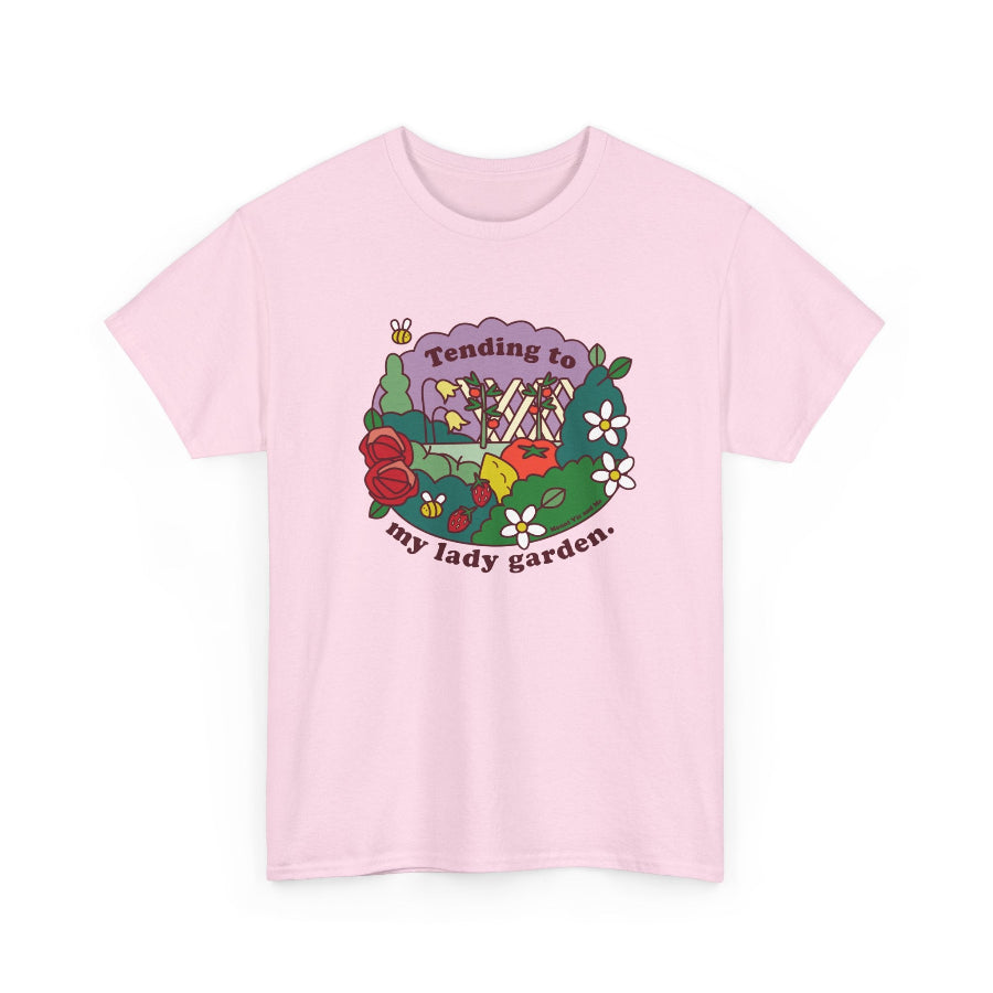My lady garden classic cotton t shirt
